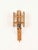 Mid-Century Modern Rattan Lantern Sconces by Louis Sognot, France, 1960s, Set of 2 For Sale - Image 12 of 13