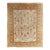 Antique Oushak Carpet, Oriental Rug, Handmade Ivory, Muted Orange, Soft Saffron For Sale