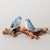 Kenneth Ludwig Chicago Natural Blue Birds on Branch Figurine 9.5"L For Sale - Image 4 of 5