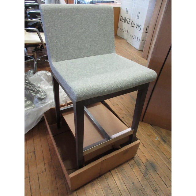 2010s Gunlocke Tia Bar Height Stool (New) For Sale - Image 5 of 9