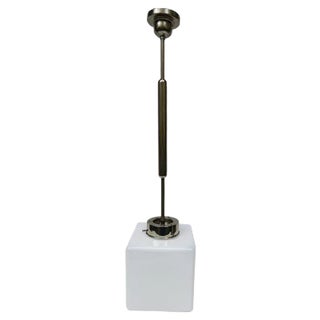 Vintage Cubic Pendant Light by Walter Georg Kostka for Atrax For Sale