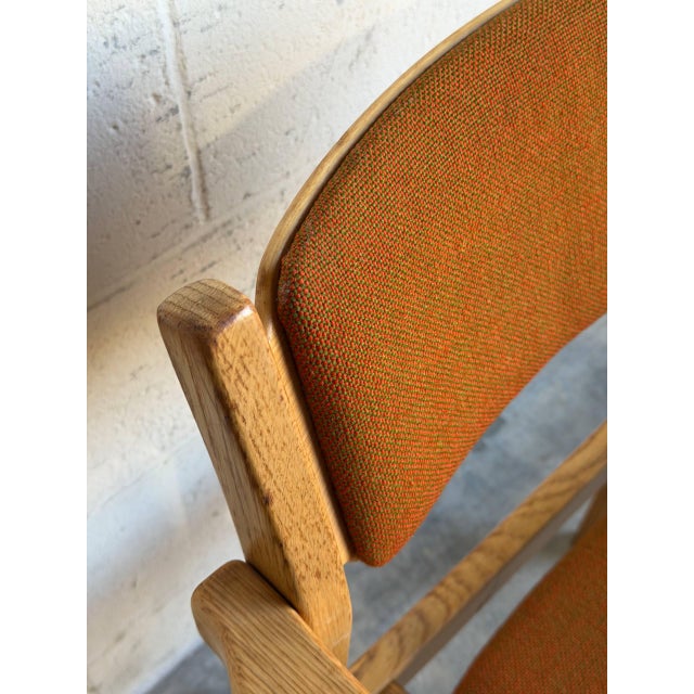 Albin I Hyssna Oak Armchair Swedish Mid-Century Modern 1970s For Sale - Image 11 of 11