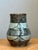 Mid 20th Century Vintage Handcrafted Geometric Ceramic Vase For Sale - Image 5 of 14