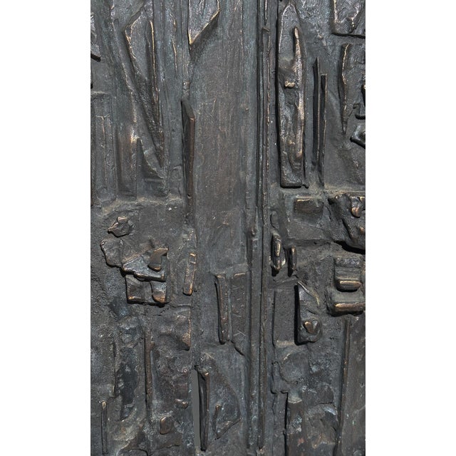 1960s j.b. Thompson Brutalist Bronze Sculpture For Sale - Image 9 of 10