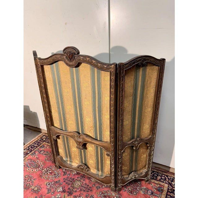 Louis XV Style 3-Leaf Screen For Sale - Image 3 of 5