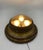 Wall Light in Brass and Glass, 1950s, in Very Good conditions. Designed 1950 to 1959 European Plug (up to 250V).The wiring...