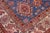 Rustic Super Kazak Blue/Ivory Wool Rug - 8'8'' X 12'2'' For Sale - Image 4 of 10