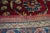 Red Antique Sarouk Rug 9'1'' X 12'0'' For Sale - Image 8 of 10