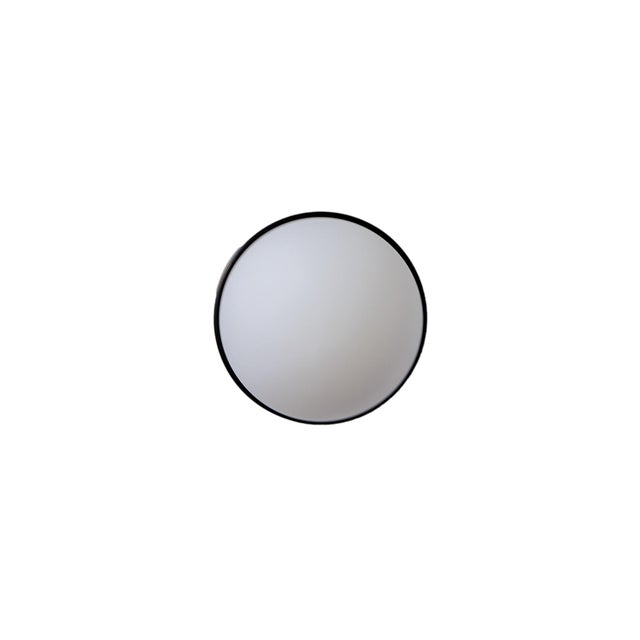 Globe Bathroom Sconce, Black, 5in Glass Globe, by Research.Lighting, Modern, Minimalist, Contemporary, Led Wall Light For Sale - Image 4 of 8