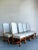Late 20th Century Vintage Boho Ous De Mouton Dining Chairs - Set of 8 For Sale - Image 5 of 9