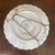 Early 20th Century Vintage Weimar German Delft Style Blue and White Porcelain Oyster Plate For Sale - Image 5 of 5