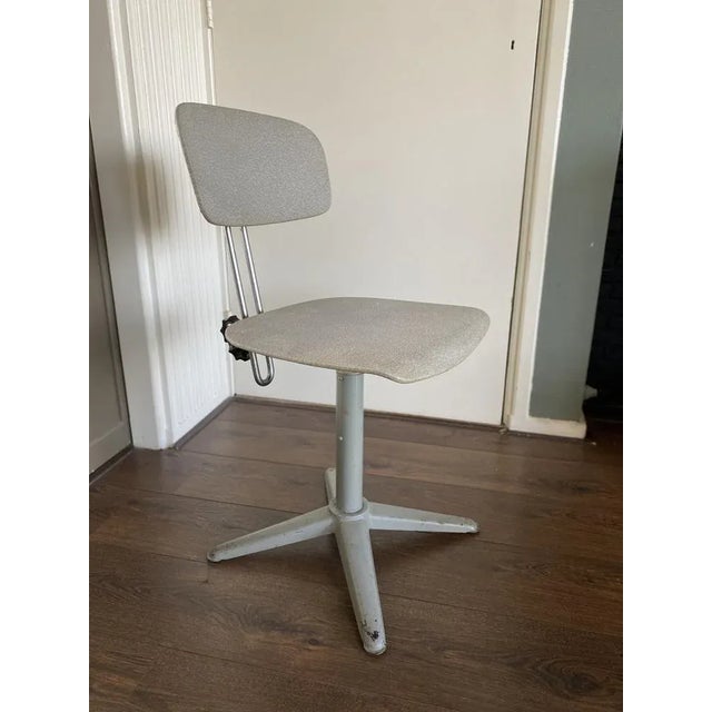 1950s Vintage Industrial Desk Chair by Friso Kramer, 1950s For Sale - Image 5 of 10