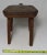 Early 19th Century Wood Breadboard Repurposed Footstool For Sale - Image 11 of 13