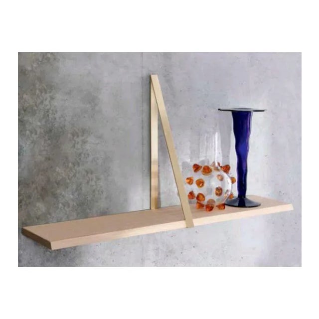 Black Black Bronze Marble T-Square Shelf by Michael Anastassiades For Sale - Image 8 of 9