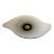 1960s Viking Glass Epic Console Platter/Bowl in Smoke Gray For Sale