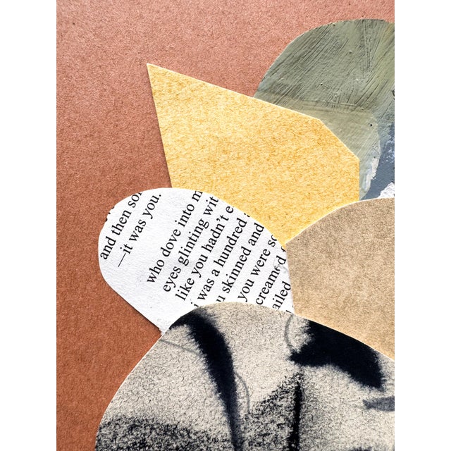 "New Directive 4" Original Mixed-Media Collage on Paper by Zac Woodiel For Sale In Little Rock - Image 6 of 7