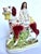 Charming and rare mid-to-late 19th-century Victorian English Staffordshire pottery flatback figurine. This delightful...