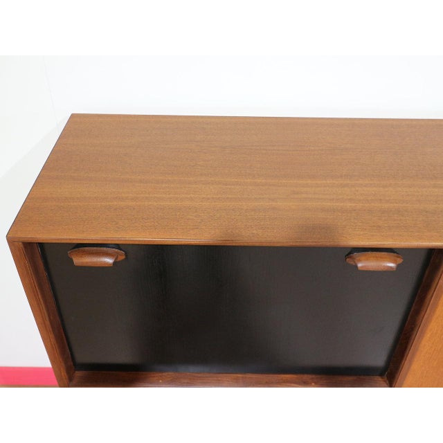Mid-Century Modern Mid Century Modern Vintage Teak Dry Bar Cart Hutch G Plan Cocktail Cabinet Danish Style For Sale - Image 3 of 15