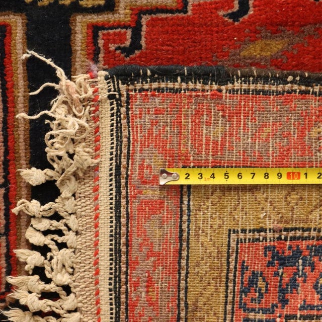 Red Middle Eastern Tappeto Malayer Rug For Sale - Image 8 of 9