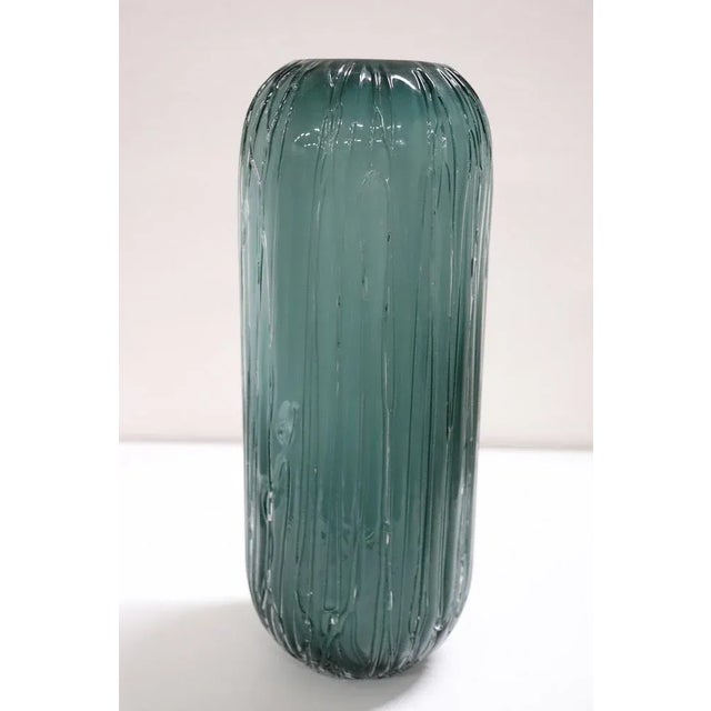 Murano Artistic Glass Vase, 1970s For Sale - Image 12 of 14