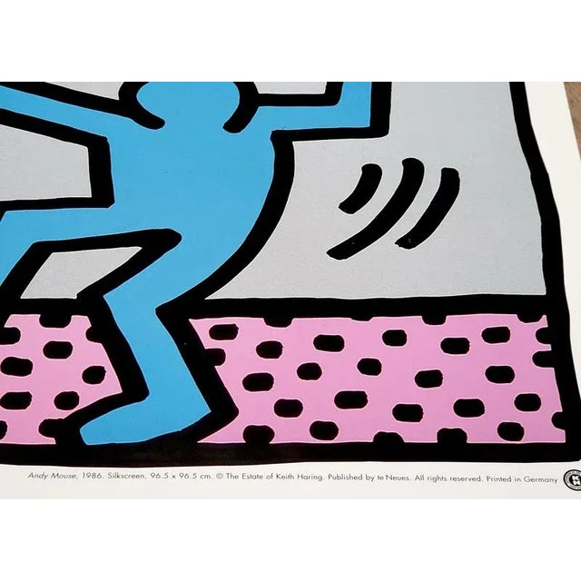 Keith Haring, Andy Mouse III, 1990, Screenprint For Sale - Image 4 of 5