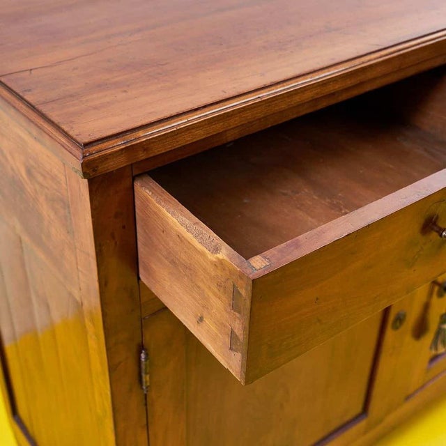 Vintage Italian Wooden Credenza For Sale - Image 6 of 14