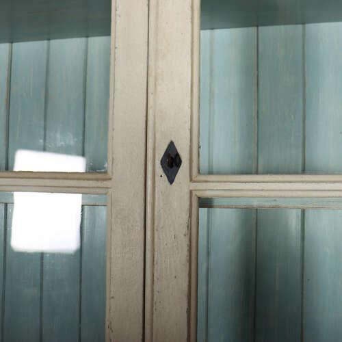 English Painted Bookcase, 1890s For Sale - Image 5 of 13