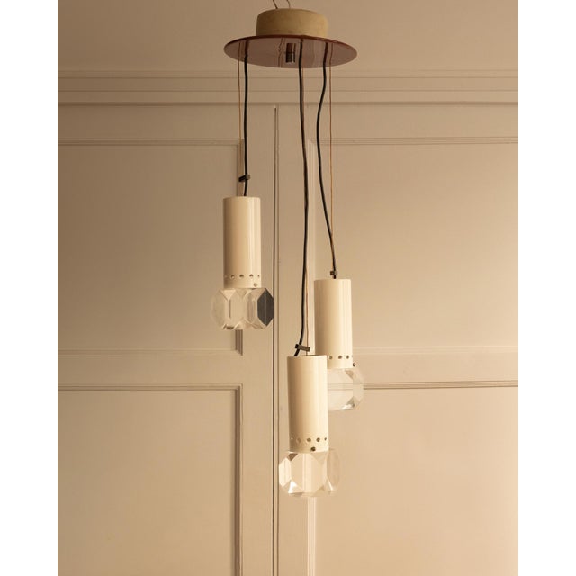 Italian Pendant Light, 1970s For Sale - Image 4 of 9