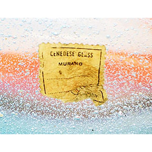 Fasce Vase in Murano Glass by Fulvio Bianconi for Cenedese, 1960s For Sale - Image 9 of 10