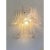 Transparent Diamanted Murano Glass Selle Wall Sconces by Simoeng, Set of 2 For Sale - Image 9 of 12