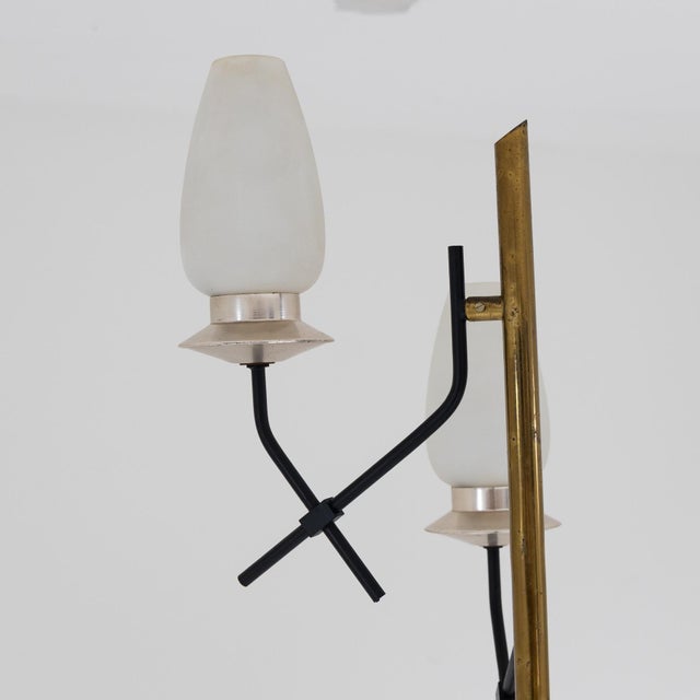 Metal Italian Floor Lamp with Five Lights, 1950s For Sale - Image 7 of 9