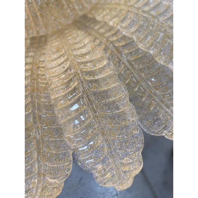 Gold Murano Glass Sputnik Flush Mount from Simoeng For Sale - Image 8 of 10