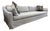Restoration Hardware Ten Foot Belgian Arm Sofa Custom Italian Melange Slipcover For Sale