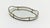 1950s Mid-Century Hollywood Regency Oval Mirrored Tray, 1950s For Sale - Image 5 of 14