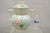 Antique Ironstone China Coxon & Co Green Pottery Wash Bowl Basin and Pitcher. Item features wonderful floral painted...