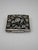 Art Nouveau 1900s Swedish Sterling Silver and Faux Tortoiseshell Floral Compact For Sale - Image 3 of 11