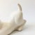 Ceramic Large Vintage White Ceramic Cat by Elpa Alcobaca Portugal For Sale - Image 7 of 10