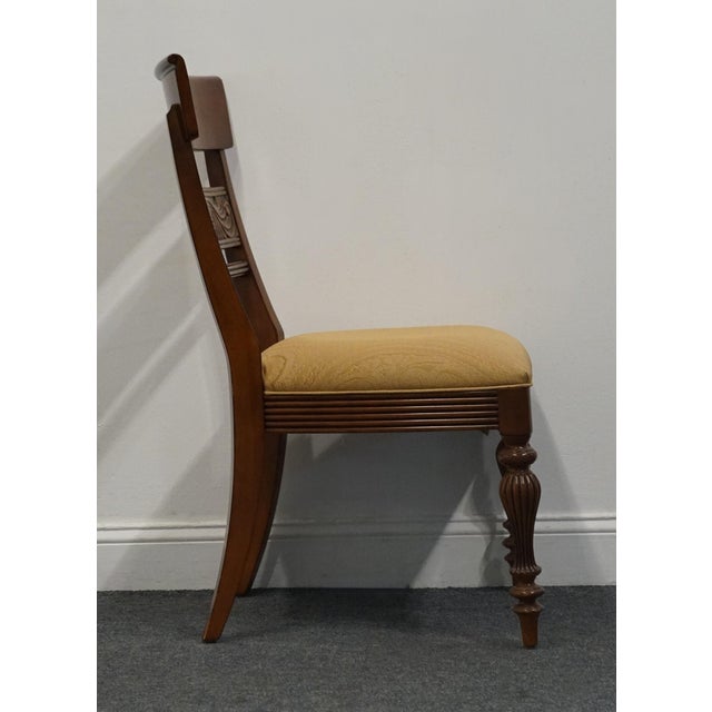 Wood Ethan Allen British Classics Collection Early American Traditional Dining Side Chair 29-6500 For Sale - Image 7 of 10