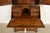 Wood Baker Furniture Georgian Banded Burled Walnut Drop Front Secretary Desk With Bookcase Hutch For Sale - Image 7 of 16