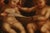 Guglielmo Caccia, Detto Il Moncalvo, Angels Hunting Couple Paintings, 1620, Oil on Canvas For Sale - Image 6 of 16