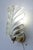 Glass Art Decò Wall Light Trasparent Murano Glass Leave by Barovier E Toso, 1950s For Sale - Image 7 of 13