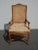 Vintage French Country Cane Side Chair with Cushion For Sale - Image 13 of 13