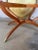 Moroccan 1950s Moroccan Brass Tray Table on Mid-Century Modern Base For Sale - Image 3 of 12