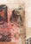 "Z.R." - Chine Colle Monoprint with Collage Abstract monoprint by Michael Pauker (American, b. 1957). This piece is made...