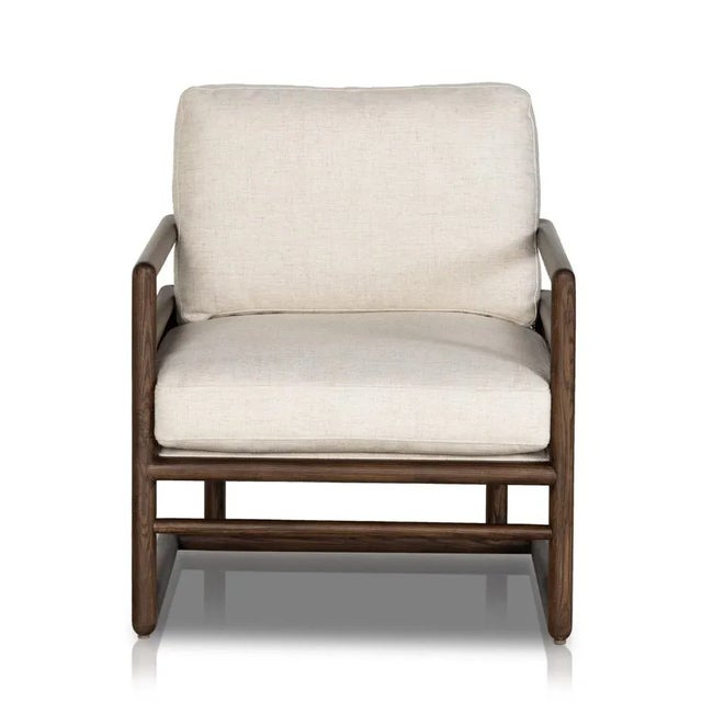 Wood Four Hands Carlin Chair, Alcala Cream For Sale - Image 7 of 13