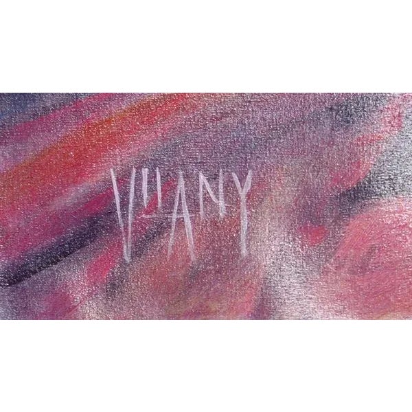 Seated Woman with Flowers Vilany Spanish Oil on Canvas, Signed Lower Left Size: 30 x 40 in. (76.2 x 101.6 cm)