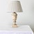Cream 19th Century French Carved Marble Table Lamp of Bacchus For Sale - Image 8 of 10