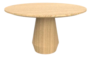 Modern Charlotte Dining Table in Oak by Collector