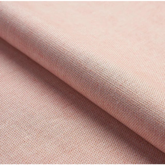 Transitional Sample - Schumacher Camarillo Weave Indoor/Outdoor Fabric in Coral For Sale - Image 3 of 4