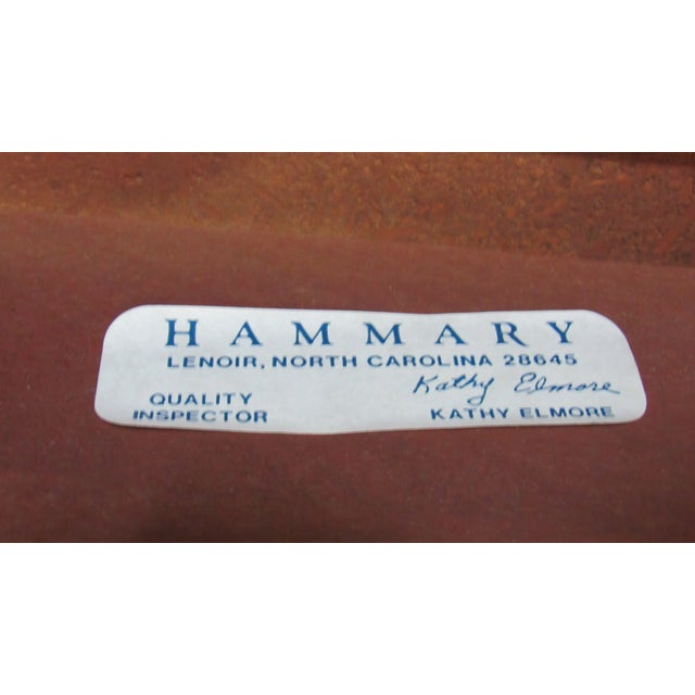 1980s Hammary Mahogany Tea Side Table Vintage Beautiful For Sale - Image 5 of 5